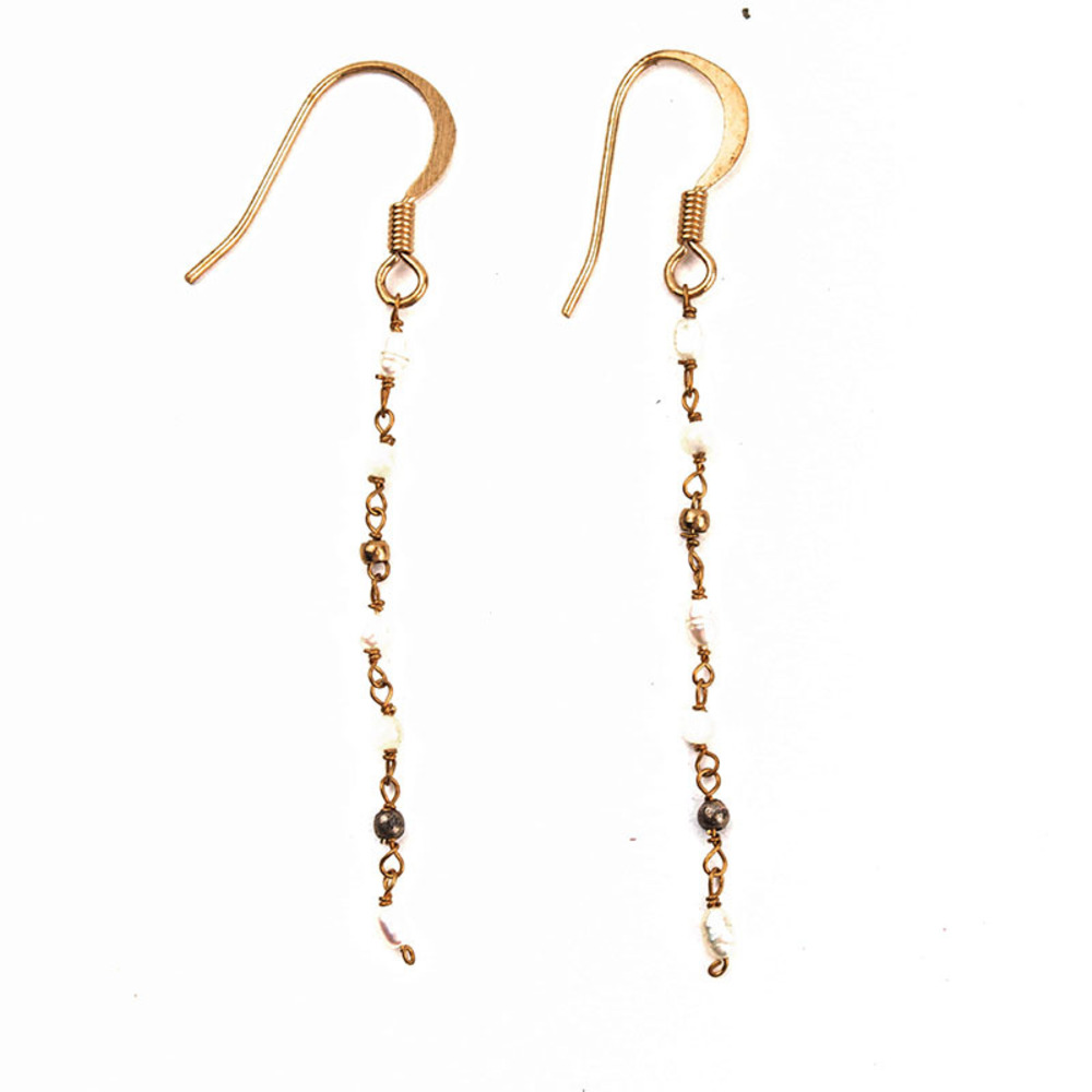 5 Octobre Earrings Women Ghost White